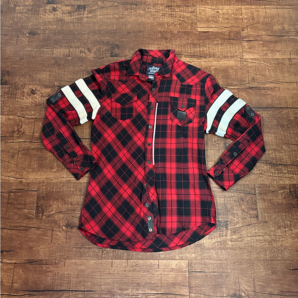 Denim Distillery The Heritage Of America 1776 plaid flannel 2xl Preown